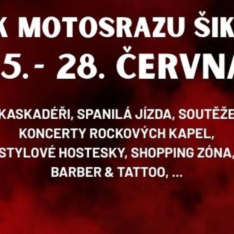 XVII. MOTOSRAZ ŠIKLAND 2026