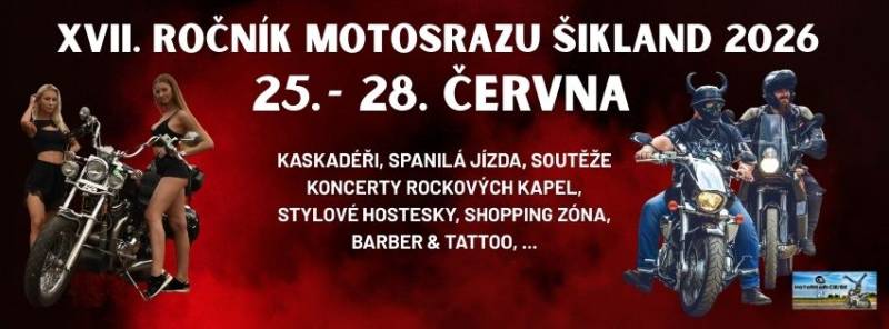 XVII. MOTOSRAZ ŠIKLAND 2026