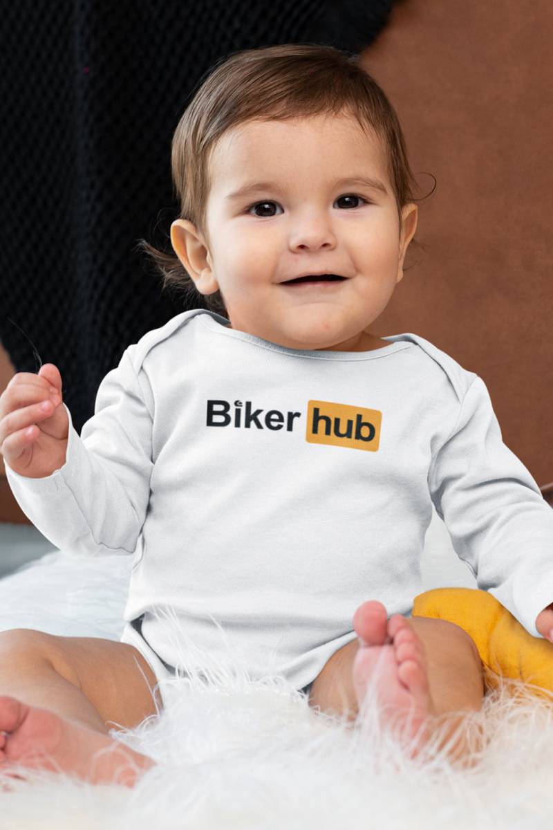 Dojčenské body biker hub