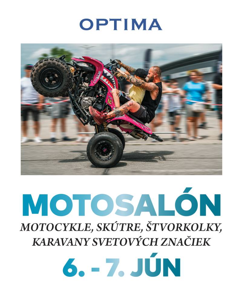 🚀 MOTOSALÓN 6. ROČNÍK -OC Optima – TERAZ EŠTE VÄČŠÍ! 🔥